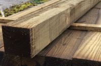 2.4m 100mm x 100mm TREATED TRADE