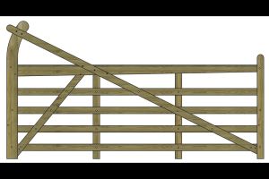 10' Estate Gate TSW