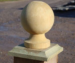 Ball for 75mm post