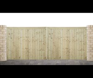 0.9m w x 1.4m h to 1.8m h COUNTRY (Gate Made to Order) Treated