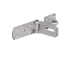 8" Heavy Hasp and staple Galv. Gatemate