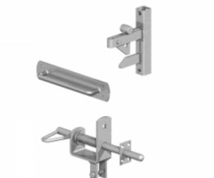 Uni Latch Gate Kit Galv.