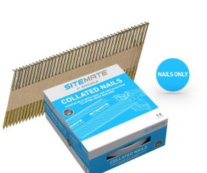 50mm x 2.9mm Sitemate Ring Shank 3300 E/Galv Cardboard Box NO GAS