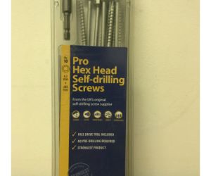 240mm Hex Head Screws (10 per box)