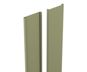 DURAPOST COVER STRIP 2.1m GREEN