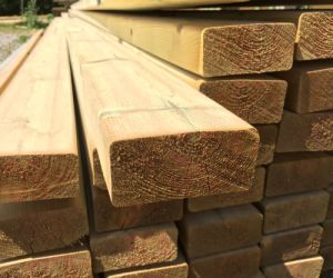 3.6m ex 25mm x 50mm smooth treated