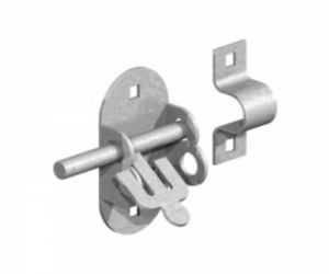 Oval pad bolt Galv. GATEMATE