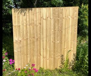 6'0h x 6'0w Closeboard Panel TRADE 125mm