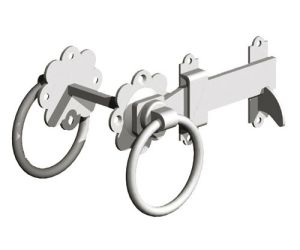 6" Ring Latch Galv Gate Mate